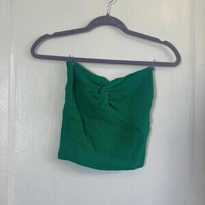 Green Tube Top With